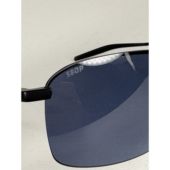 Costa Del Mar Skimmer Sunglasses Matte Black 6S6008 - Picture 4 of 14